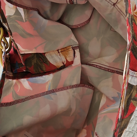 Aviator Nation Kauai Floral Boards Shorts Resortwear Beach Size 33 - Picture 9 of 11